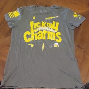 Grunt Style Olive and Yellow Short Sleeve Tee